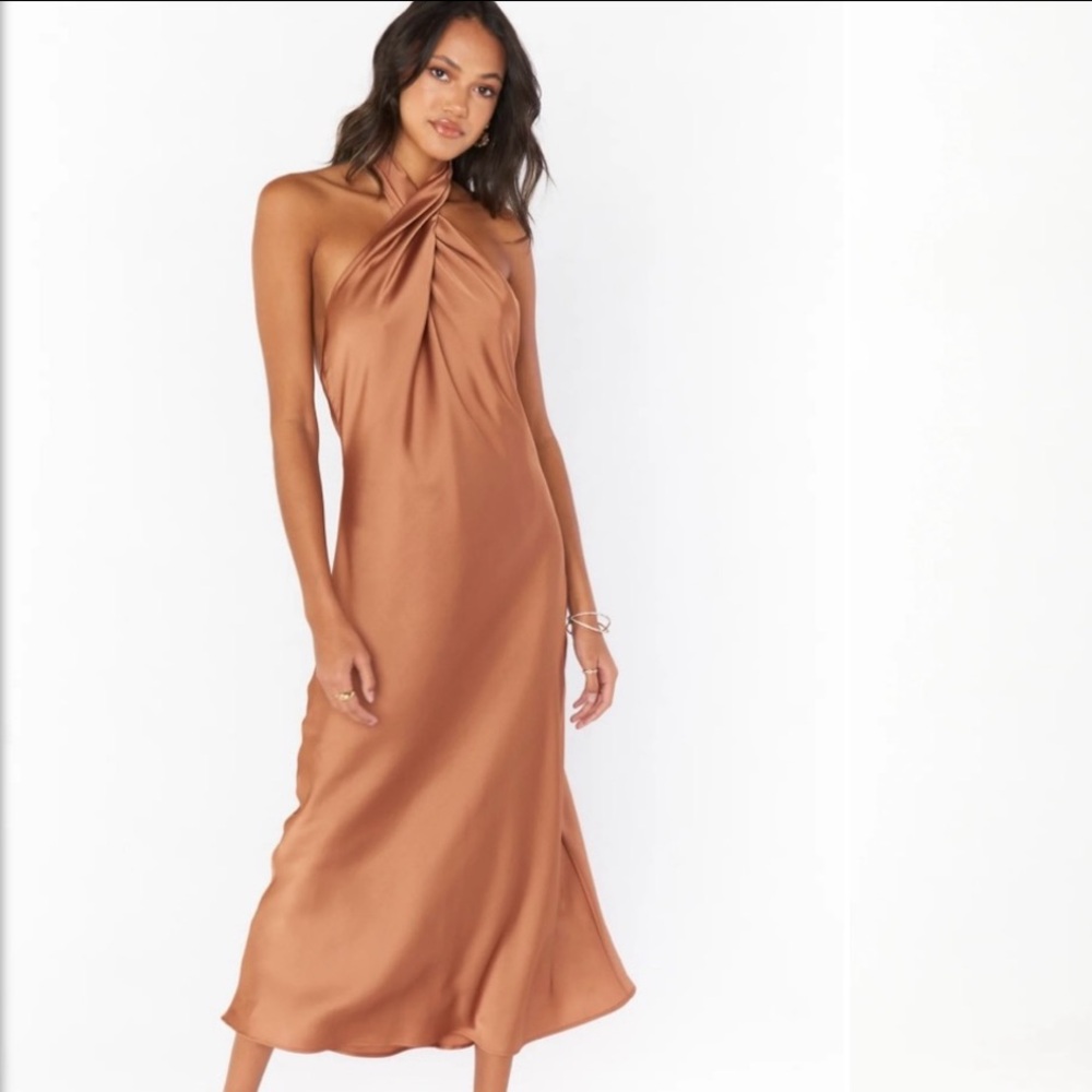 Show Me Your MuMu Jasmine Midi Dress XS